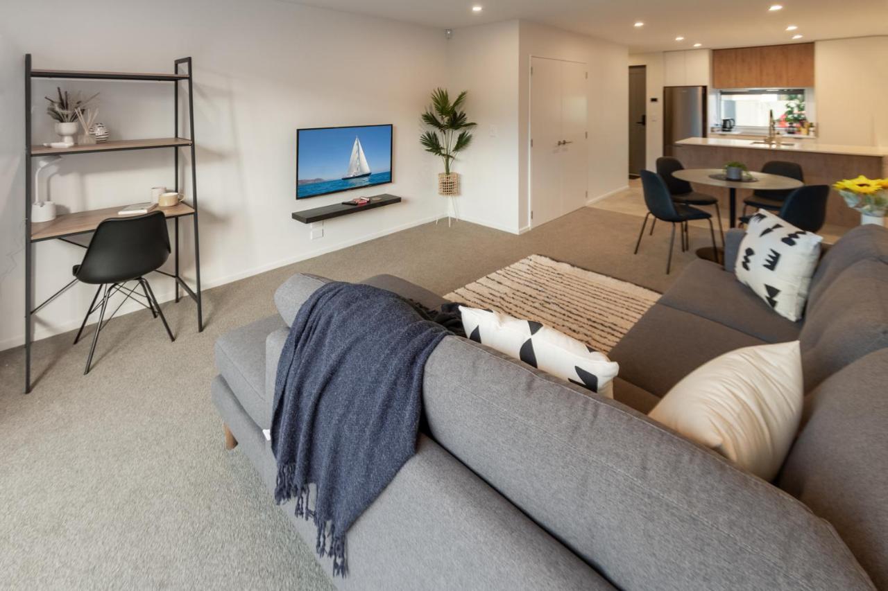 City Lights Retreat With Carpark 2 Bed 2 Bath Christchurch Esterno foto